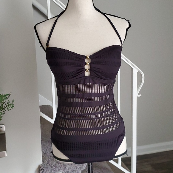 Lauren Ralph Lauren Swim Lauren Ralph Lauren Crochet One Piece 